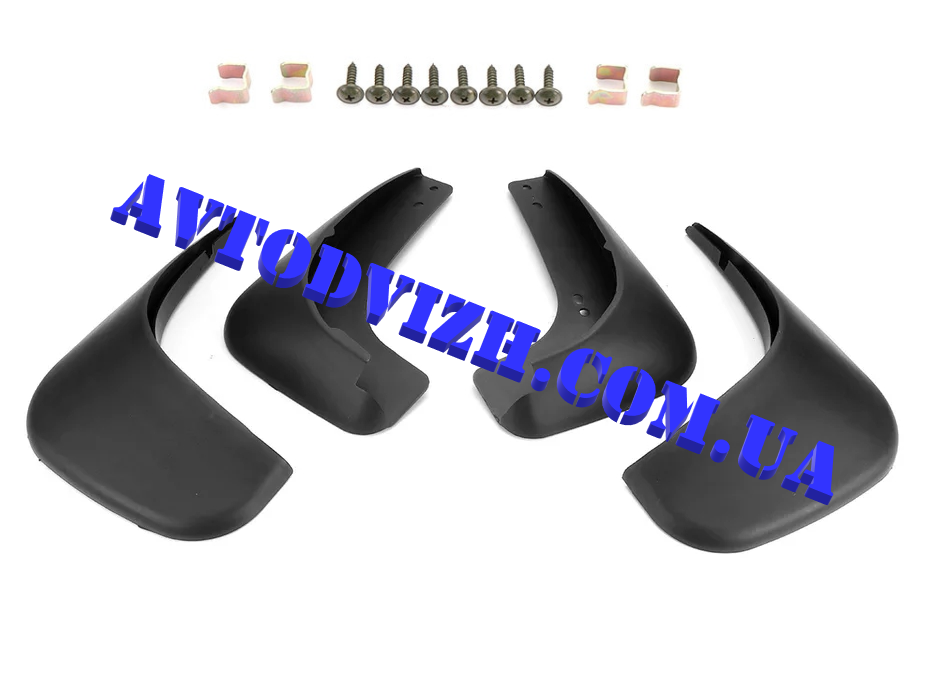 

Брызговики Volkswagen Touran с 2004 - 2010 г.в. к-т 4шт.