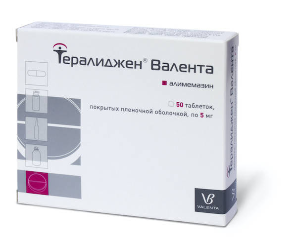 

Тералиджен 5 мг 50 таб.