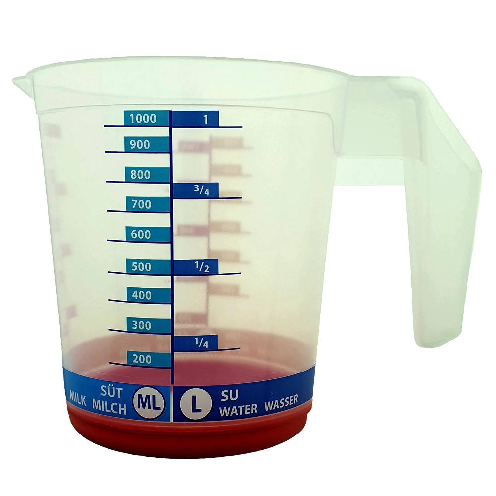 

Мерный стакан Plastart Premium 1 литр, Прозрачный