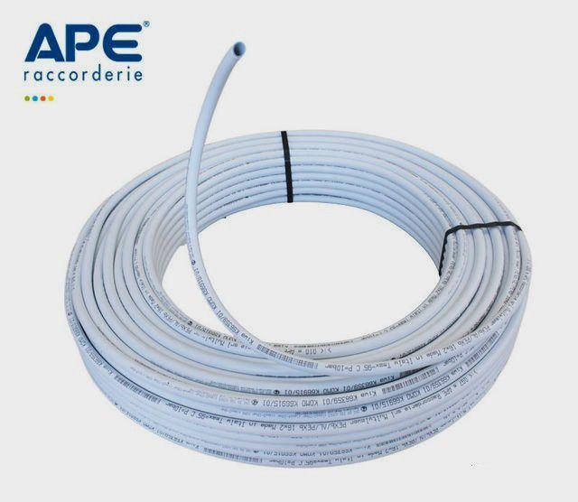 

Труба металлопластиковая APE PEXb/Al/PEXb 16x2.0 (Италия), Белый