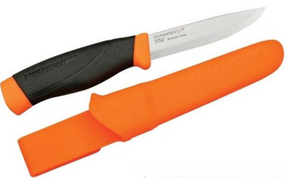 

Туристический Нож с чехлом Morakniv (Мора) "Companion" (11824) Нержавеющая сталь, Оранжевый