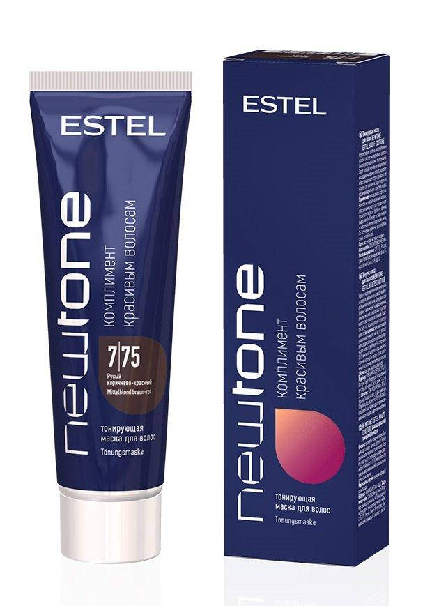 

Тонирующая маска для волос 7/75 (русый коричнево-красный) ESTEL HAUTE COUTURE NEWTONE