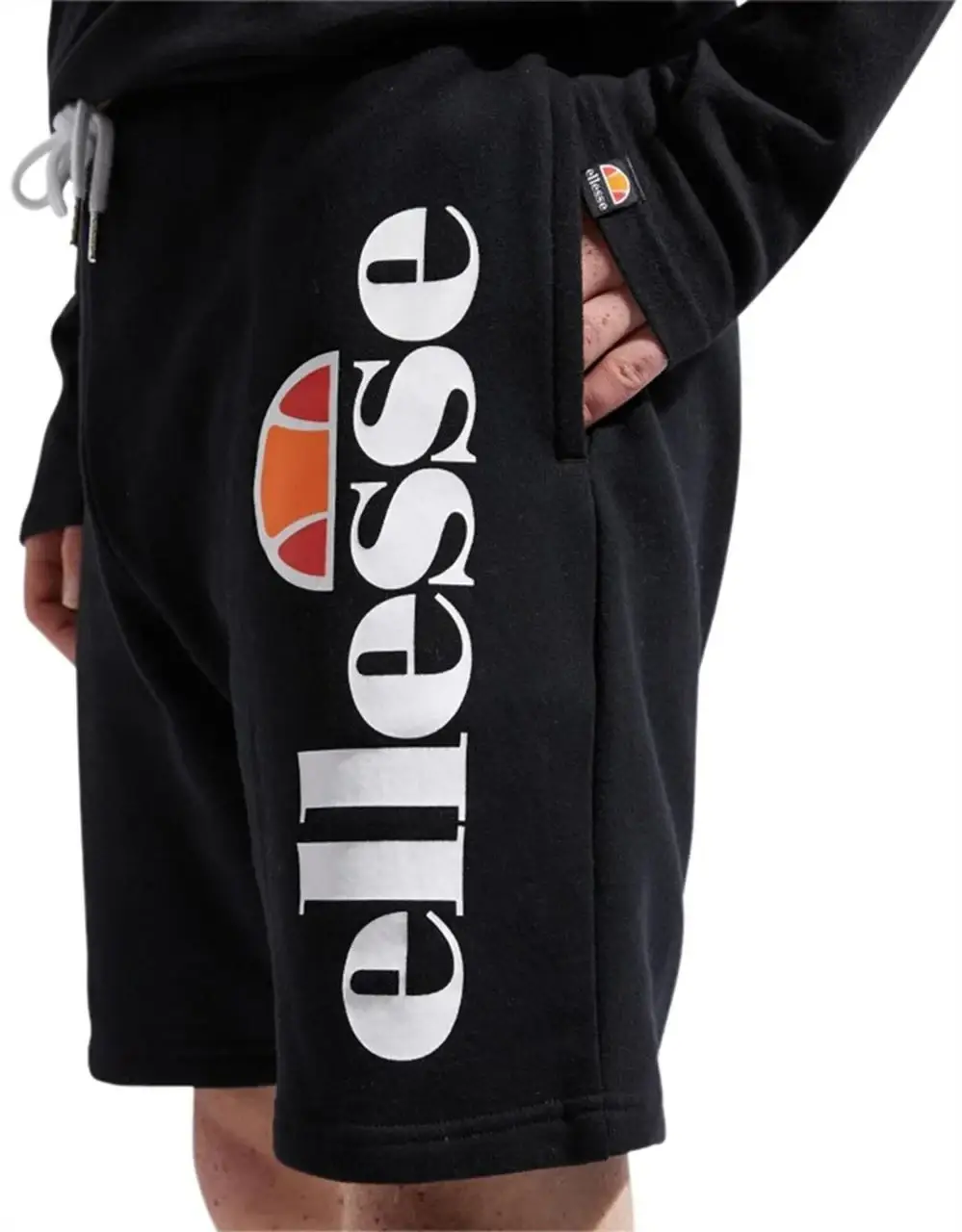 

Трикотажные черные кэжуал шорты ellesse M, Черный
