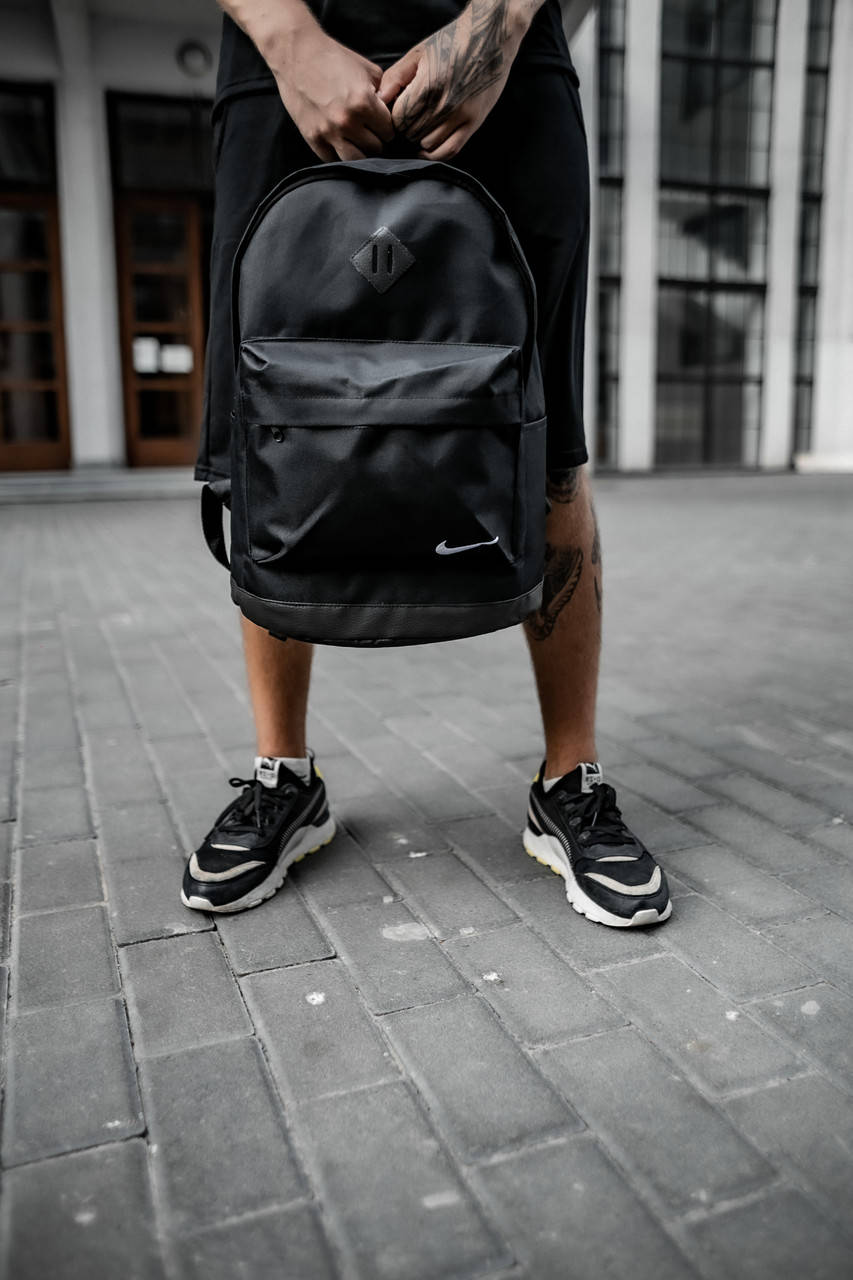 

Рюкзак городской мужской, женский, для ноутбука Nike (Найк) Черный