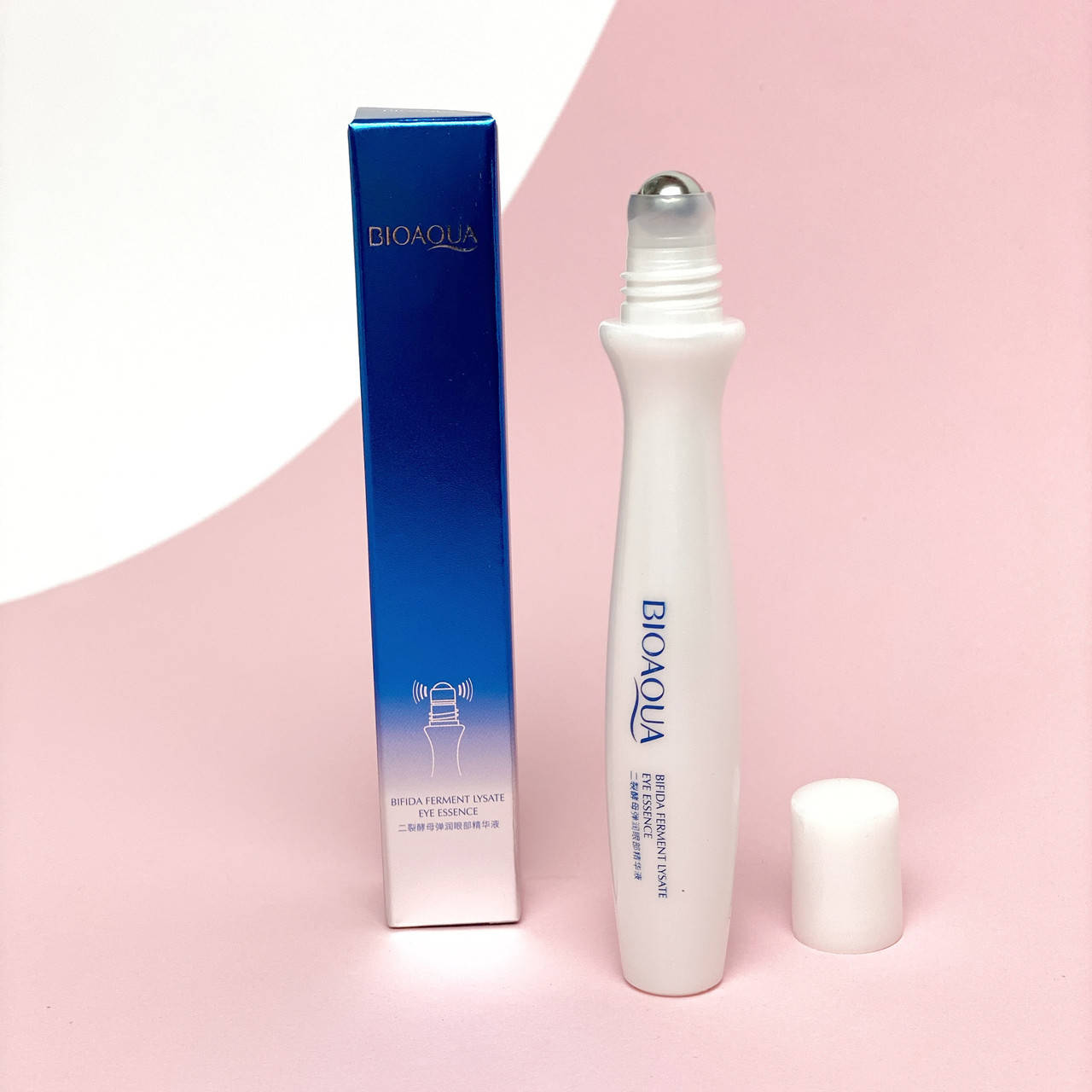 

Роликовая сыворотка для кожи вокруг глаз Bioaqua Bifida Ferment Lysate Eye Essence