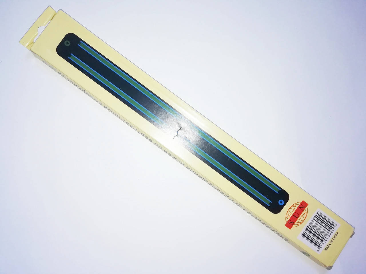 

Магнитный держатель для ножей, чёрный, 38 см