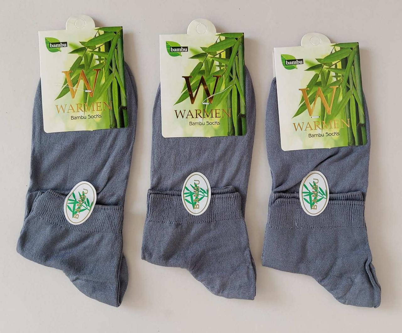

Мужские тонкие бамбуковые носки «Warmen» (12 пар)