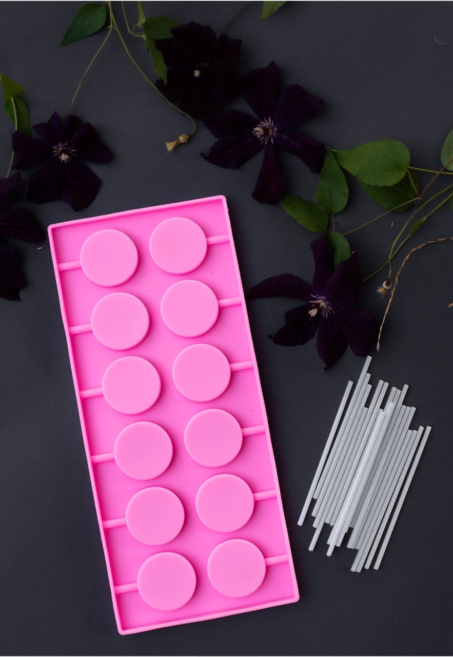 

Силиконовая форма для леденцов.