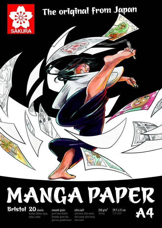

Альбом для рисунка MANGA, A4, Sakura