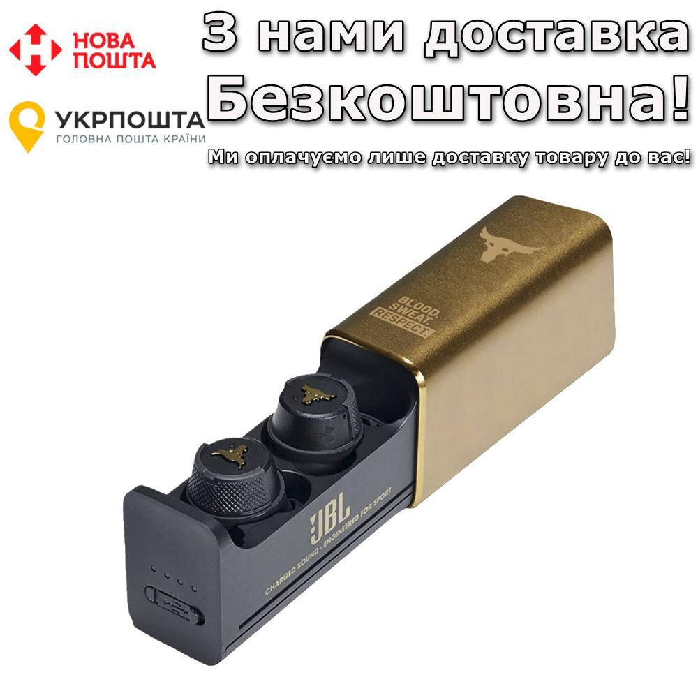 

Гарнитура Project R-ock Bluetooth 3D вакуумные TWS наушники Золотой