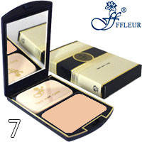 

Крем-пудра компактна 2 в 1 для обличчя Ffleur Two Way Cake TK-12 Тон 07 Натуральний пісочний
