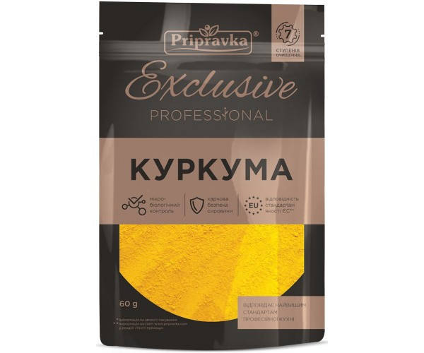 

Куркума Exclusive Professional 60 г "Приправка"