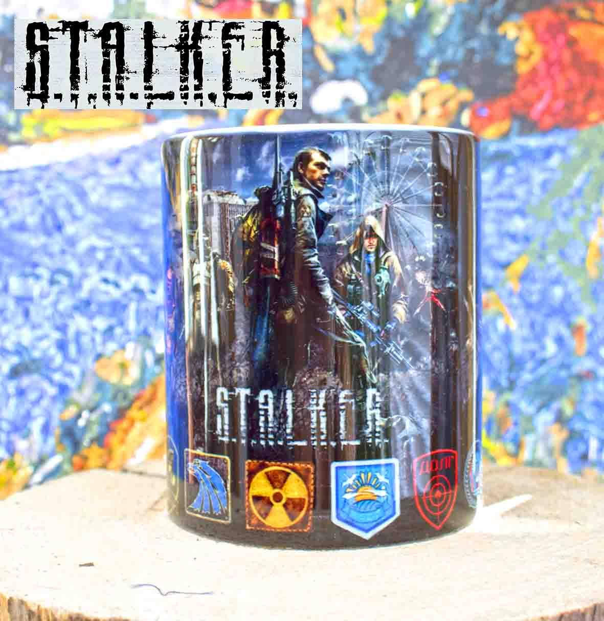 

Чашка Сталкер "Группировки" / S.T.A.L.K.E.R.