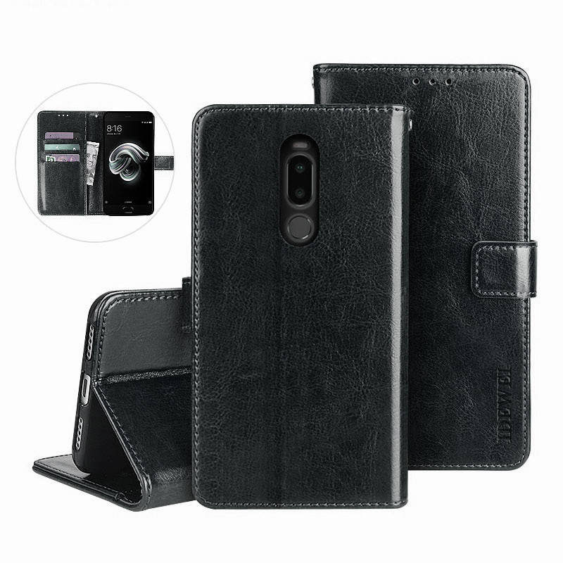 

Чехол Idewei для Meizu Note 8 / M822H / M822Q книжка кожа PU черный