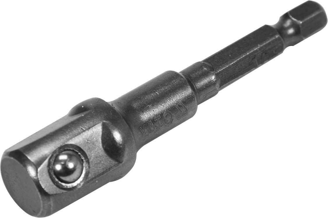 

Адаптер-переходник Yato 1/2 "× 1/4" HEX, 70мм