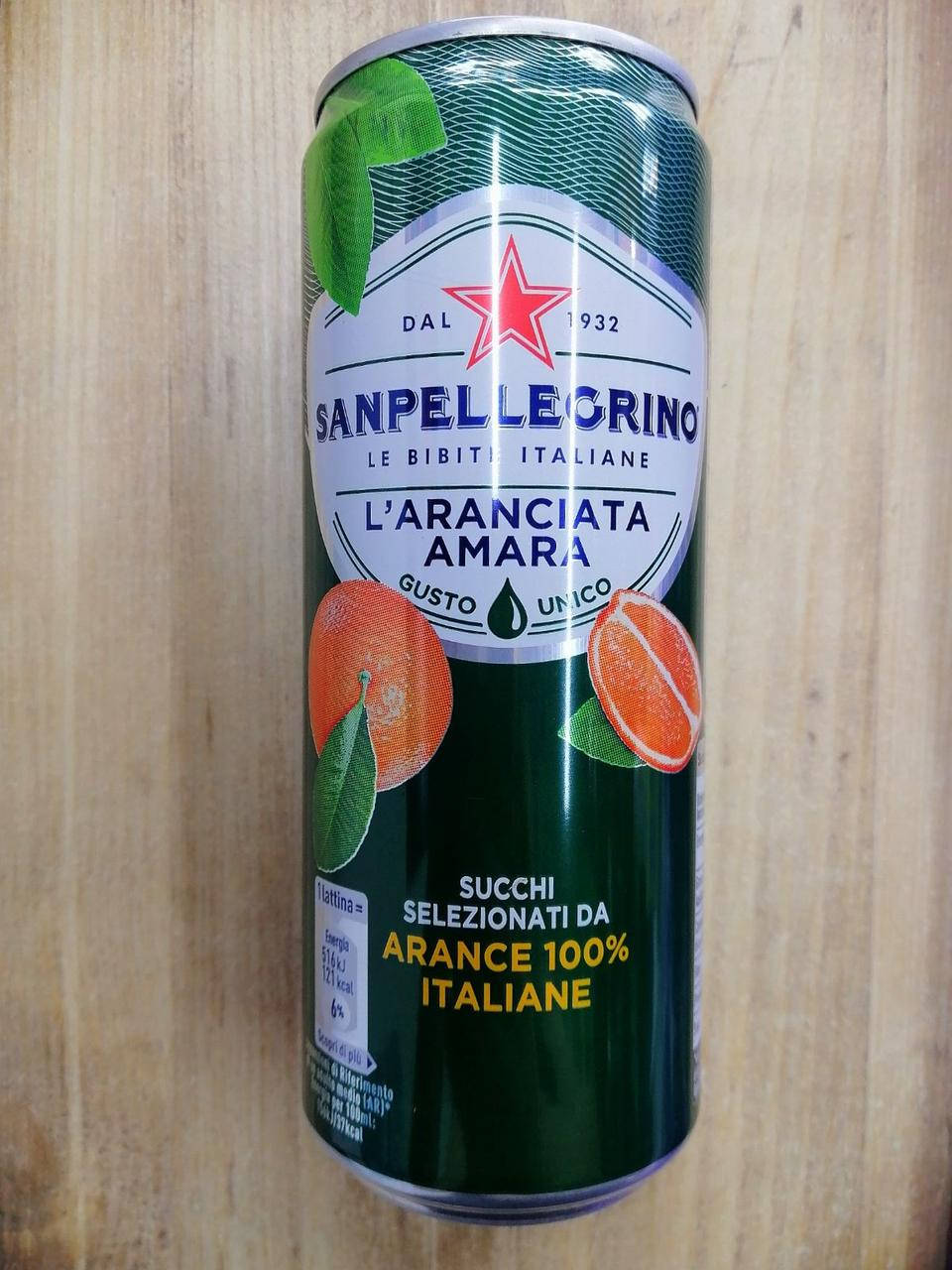 

Напиток газированный Sanpellegrino L'Aranciata Amara ГОРЬКИЙ АПЕЛЬСИН