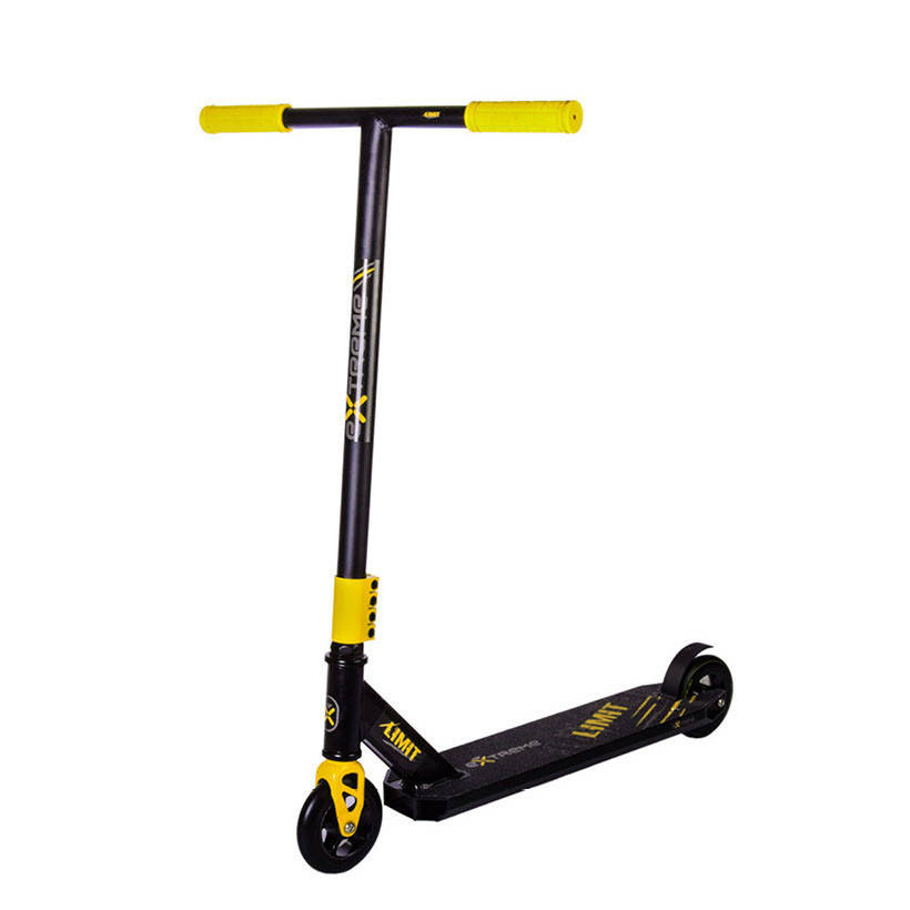 

Самокат трюковый 2-х колёсный TR21004 (RL7T) Extreme Motion LIMIT, PU 110 мм (Желтый), Разные цвета