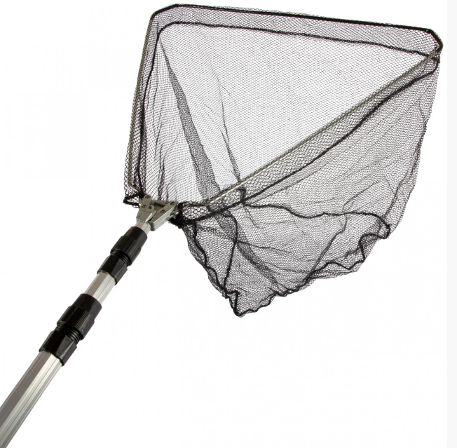 

Подсак Boya By треугольный телескопический капроновый d=50см, черный