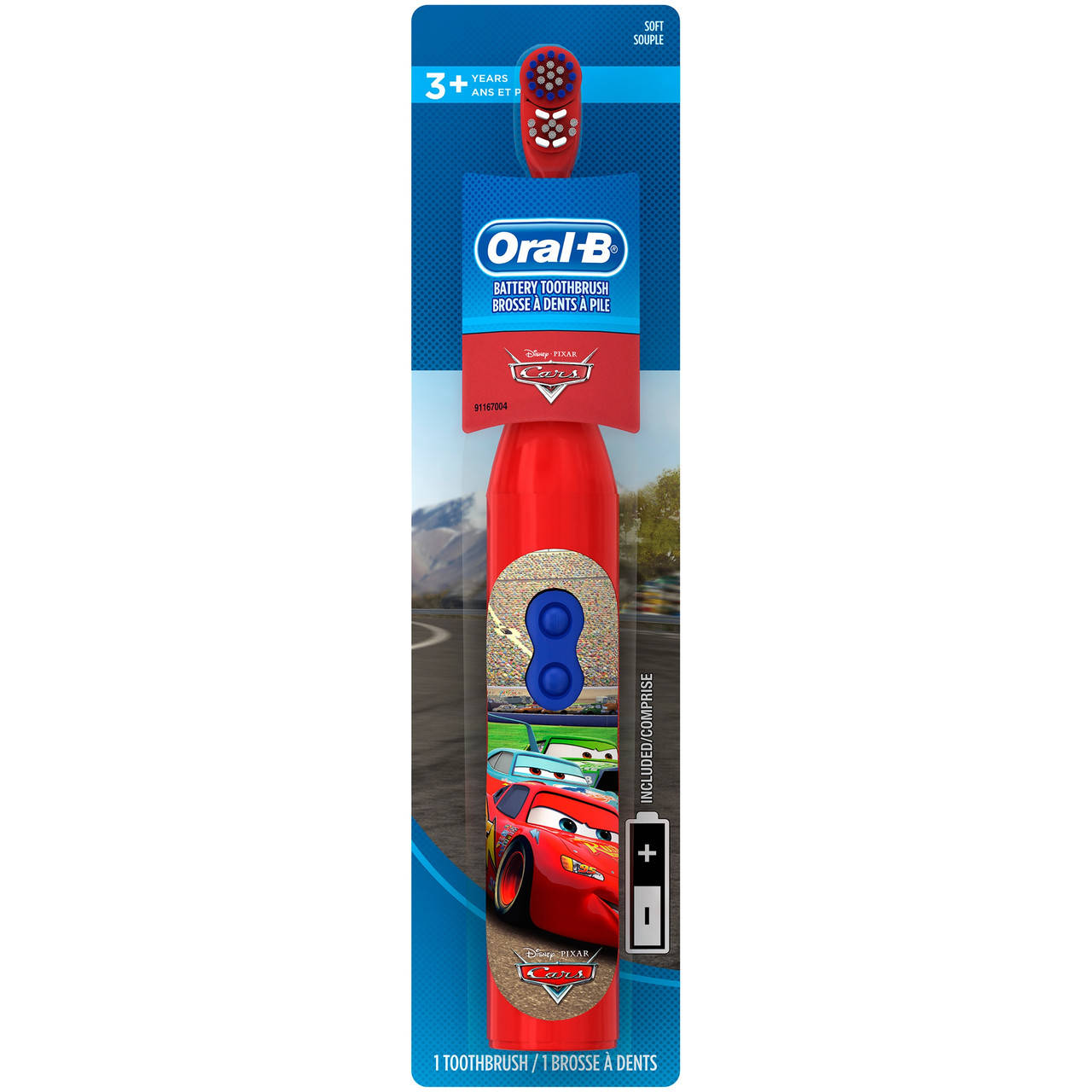 

Электрическая зубная щетка oral-b Тачки Cars