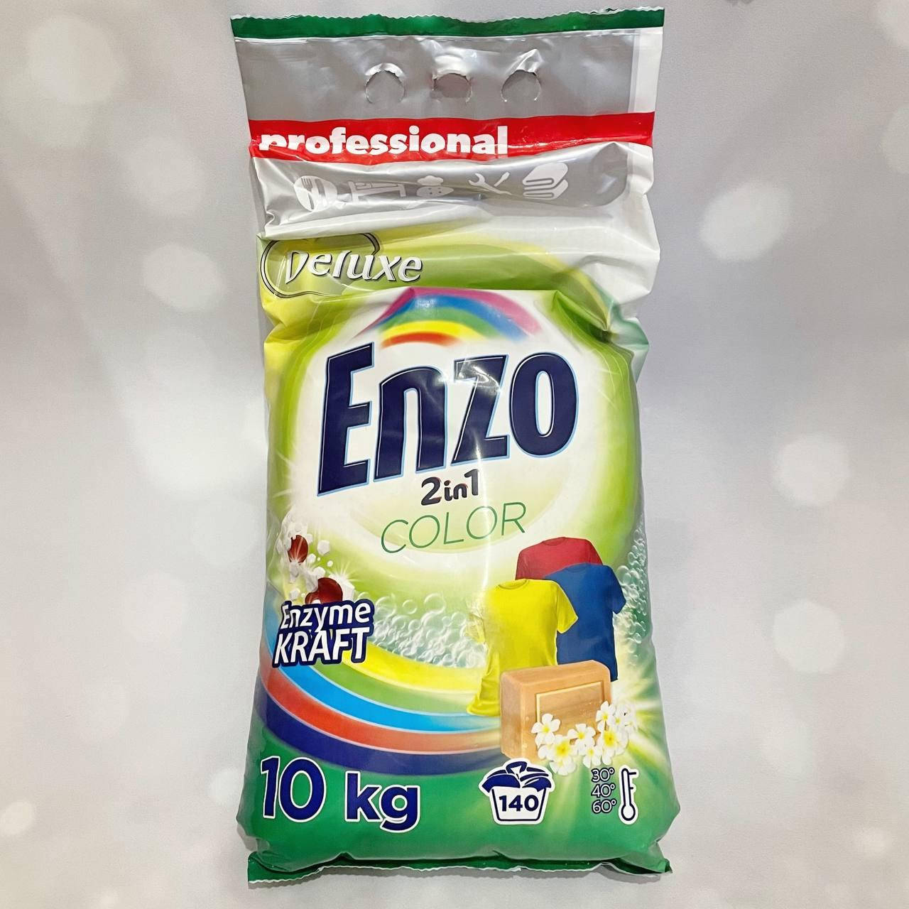

Стиральный порошок Enzo Color 10 кг / 140 стирок