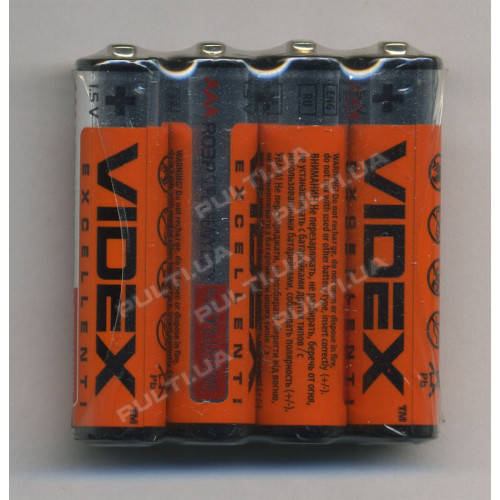

Батарейка VIDEX LR03 size AAA