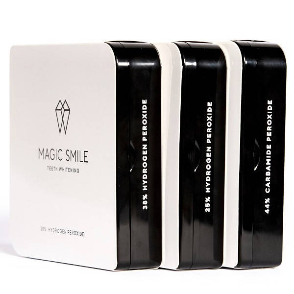 

Система для відбілювання MAGIC SMILE Carbamide Peroxide 44% (Маджік Смайл)