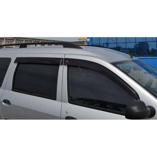 

Дефлекторы окон ветровики Рено/Дачия Логан 1 Renault/Dacia Logan I 04-12 КТ (Накладные)