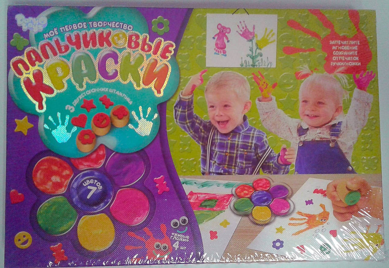 

Пальчиковые краски PK-01-01 Danko-Toys Украина