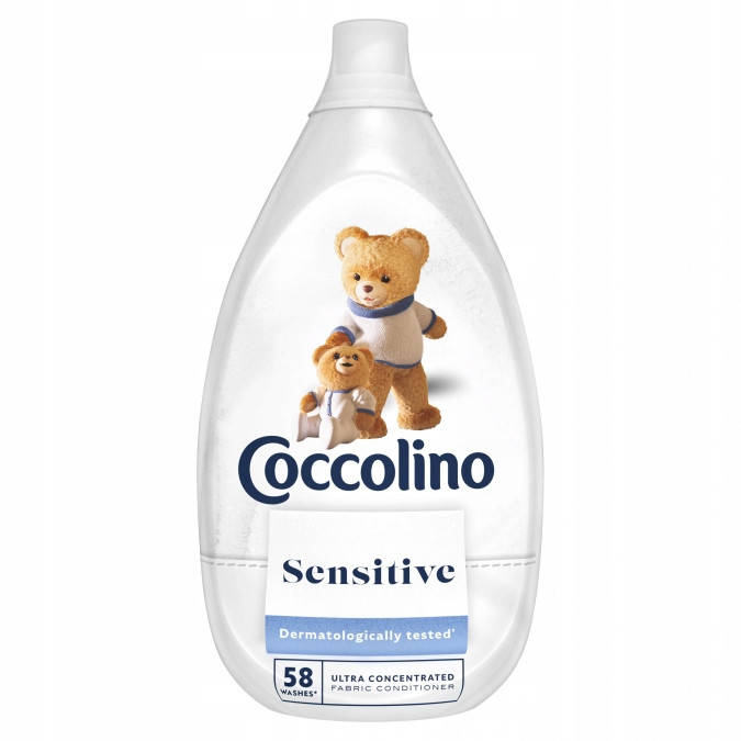 

Coccolino Sensitive Pure Детский ополаскиватель концентрат для белья 870 мл 58 стирки