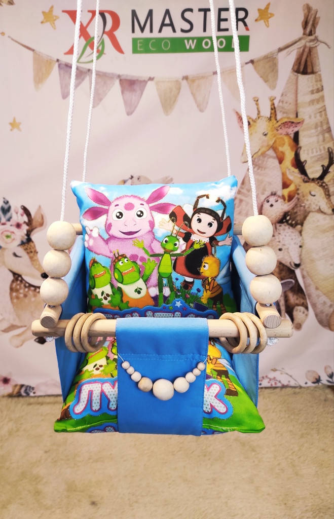 

Подвесная качеля Лунтик