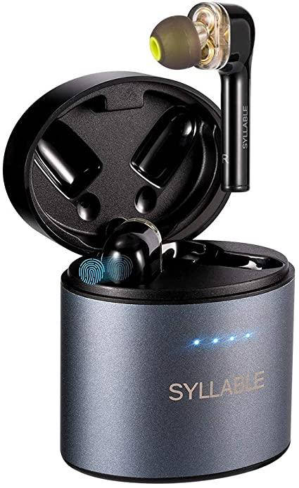 

Наушники Bluetooth беспроводные SYLLABLE S119 black мощные блютуз наушники, Черный