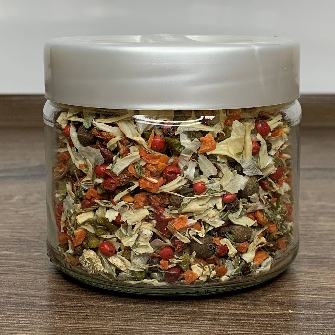 

Смесь для Бульйона 115 грамм (баночка с ложкой)