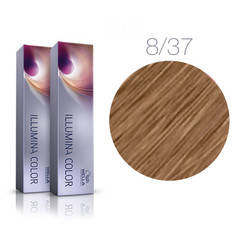 

Фарба для волосся Wella Illumina Сolor 8/37 светлый блонд золотисто-коричневый
