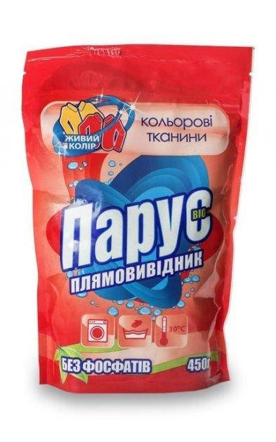 

Пятновыводитель для цветных тканей Живой цвет Парус BIO 200 грамм