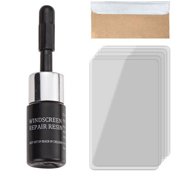 

Набір для ремонту сколів на автомобільному склі ZIRY полімер клей