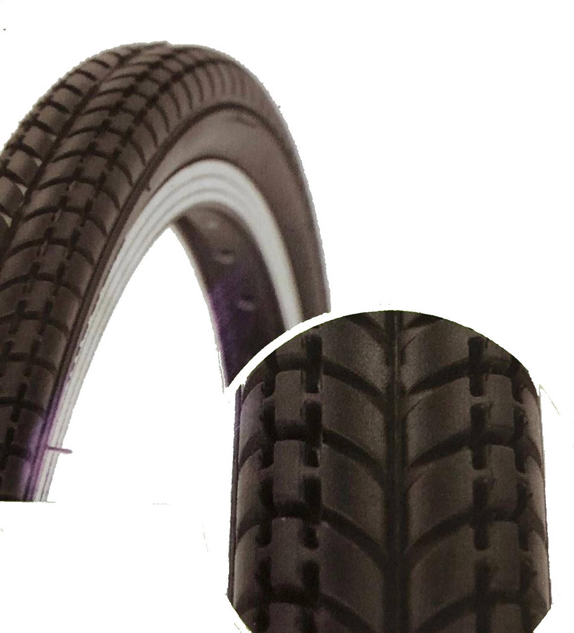 

Покрышка для велосипеда 24x2.125 (Елка)