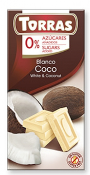 

Шоколад Torras Blanco Coco белый 75 г