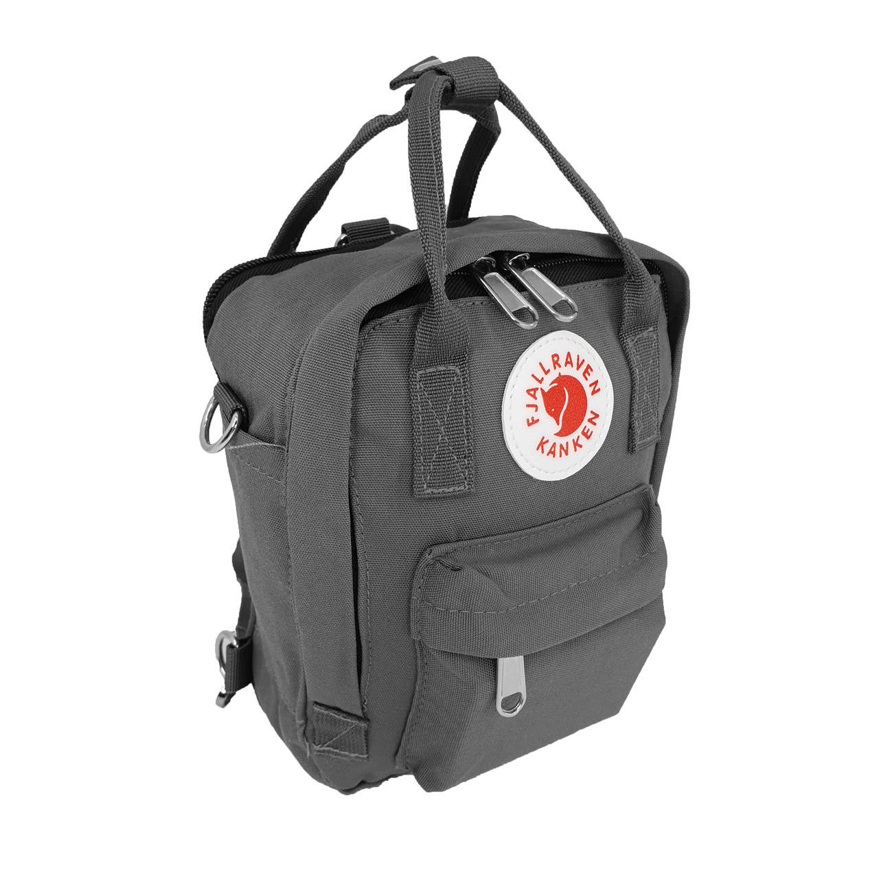 

Мини сумка-рюкзак Fjallraven Kanken на 2л, Серый