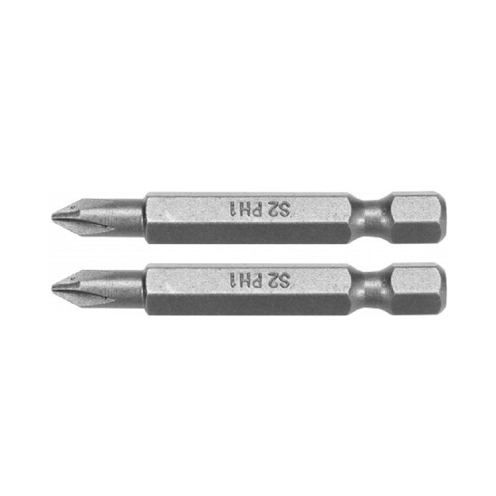 

Насадка отверточной YATO: "Phillips" PH1 x 50 мм, HEX 1/4 ", AISI S2, 2 шт