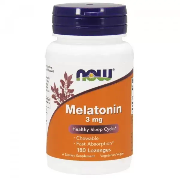 

Мелатонин Now Foods Melatonin 3 mg 180 lozenges Нау Фудс