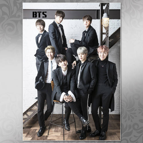 

Плакат K-Pop BTS 008