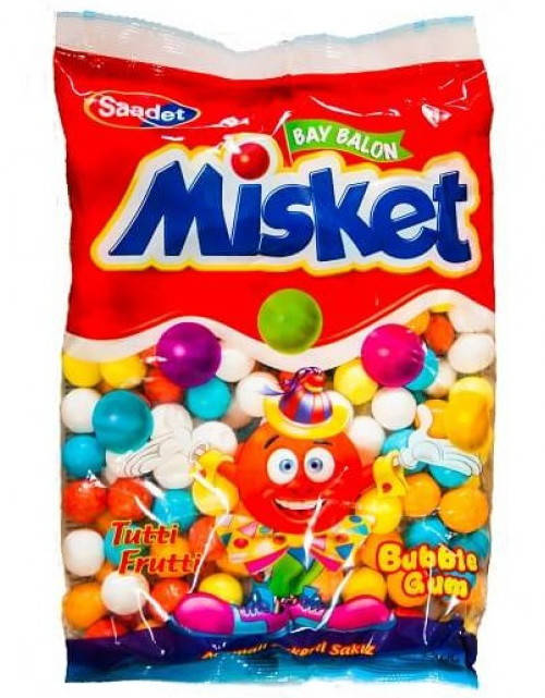

Жвачки Misket 222шт 1кг