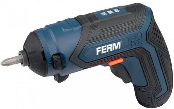 

Викрутка акумуляторна Ferm 4.0 V, 1.5 Ah, 10 біт, насадка ножиці (CDM1150)
