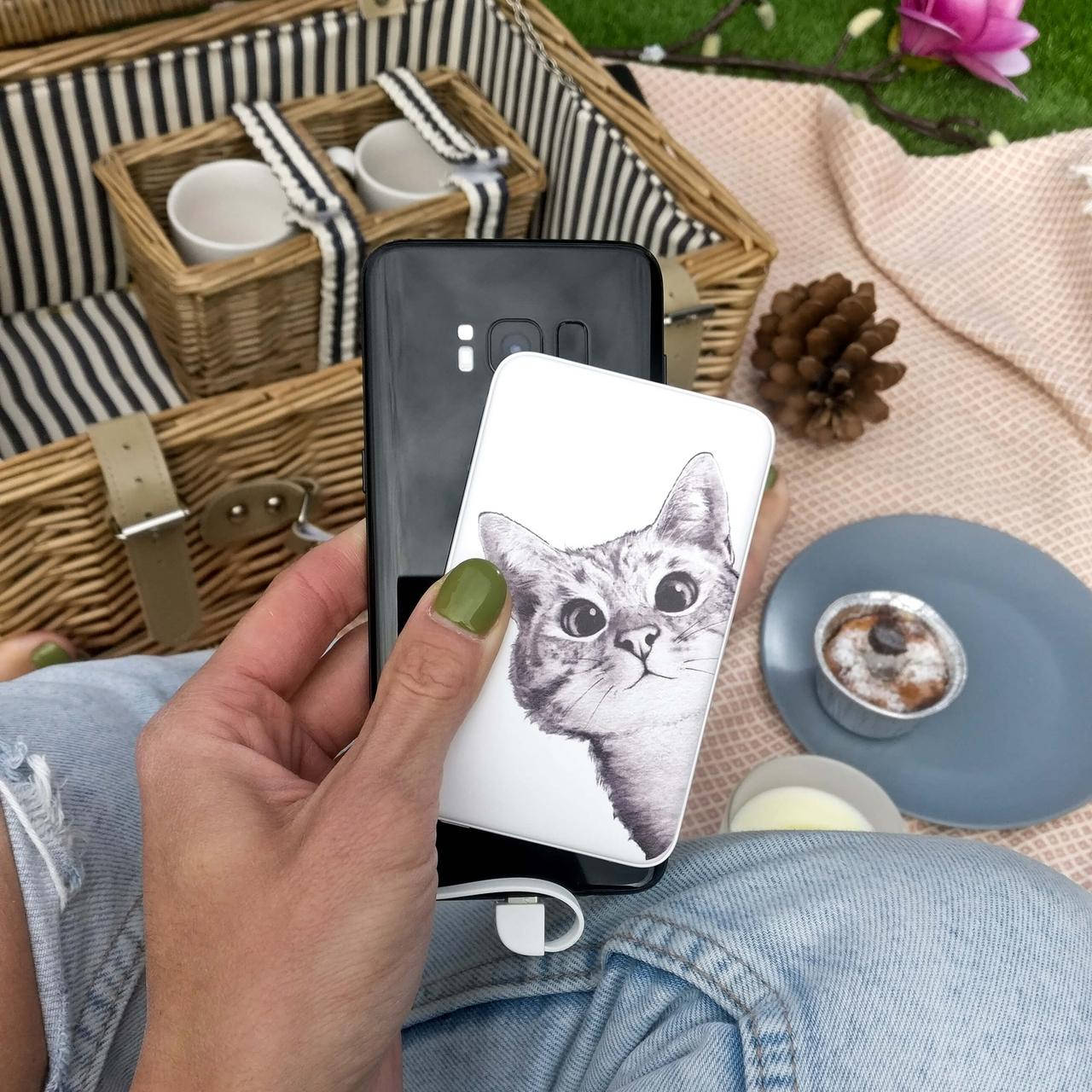 

Powerbank ZIZ Эй Кот 5000 mAh павербанк портативная батарея внешний аккумулятор