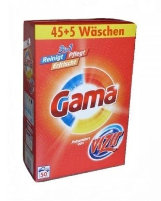 

Пральний порошок Vizir Gama 3.25 кг 50 прань