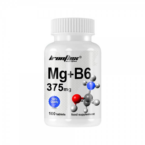 

Витамины и минералы IronFlex Mg + B6, 100 таблеток