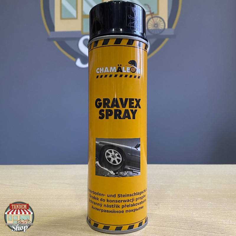 

Антигравийное покрытие Сhamaleon 703 Gravex Spray, 500 мл Аэрозоль Черный