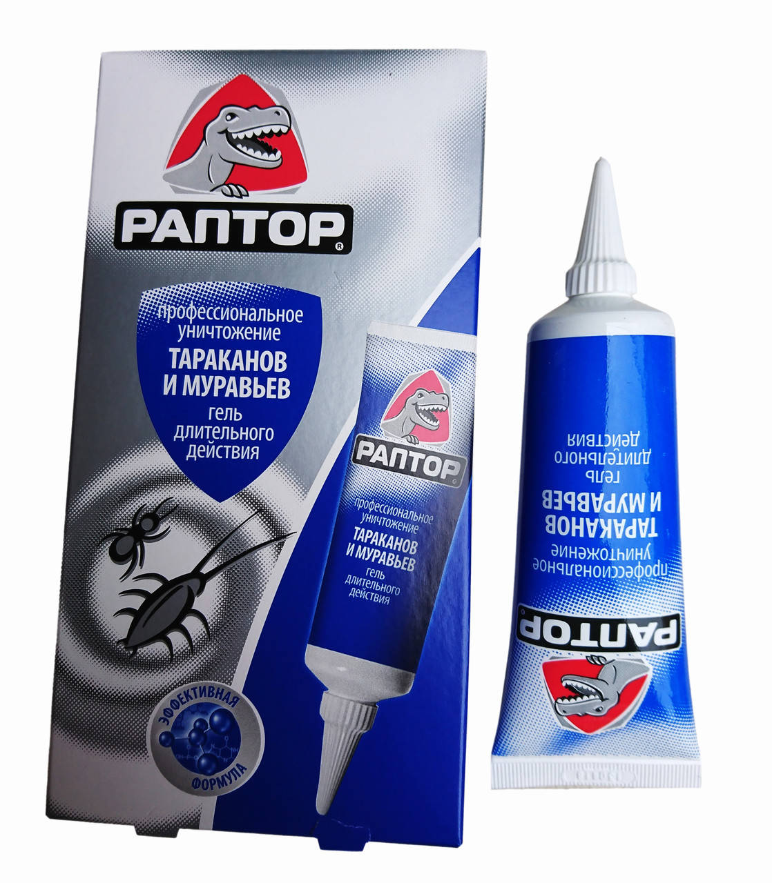 

Гель Раптор от тараканов и муравьев