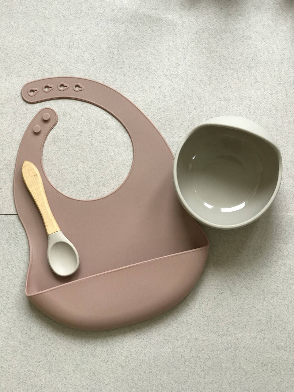 

Детская посуда для новорожденных на присоске небьющийся с 6 месяцев, Кофе с молоком