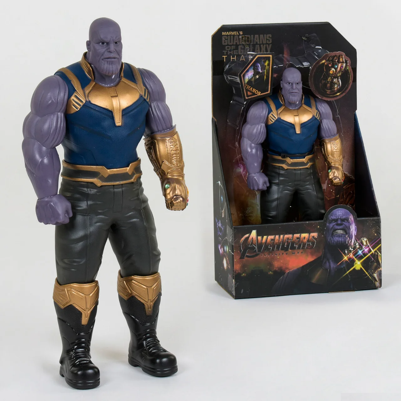 

Фигурка супер героя Танос | Tanos (32см) (Марвел / Avengers) с подвижными конечностями